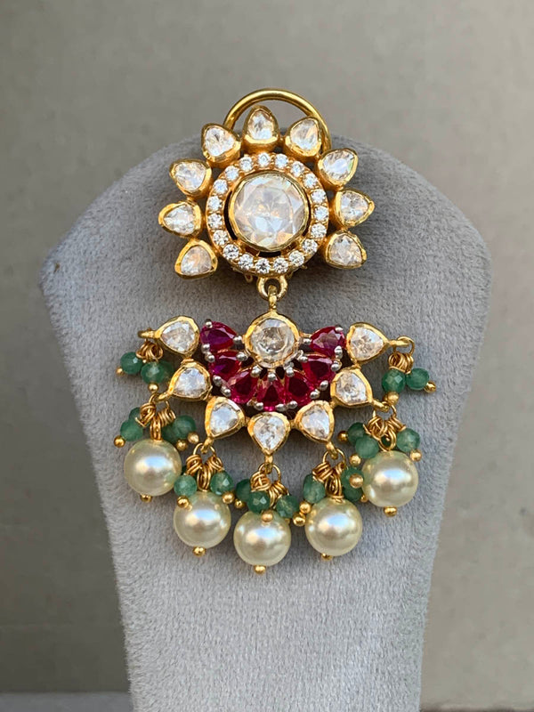 Z1000 Moissanite Set with Earrings