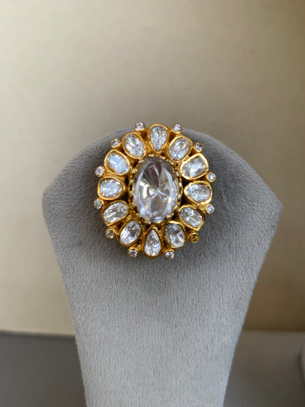 US544  Moissanite Set With Earrings