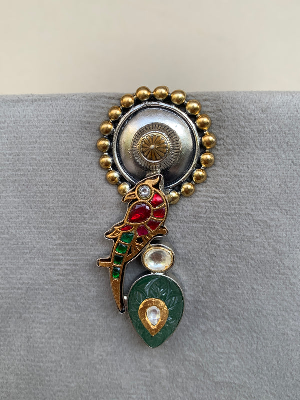 E1933  Maahru Silver Earrings