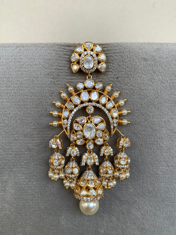 UE310  Moissanite Earrings