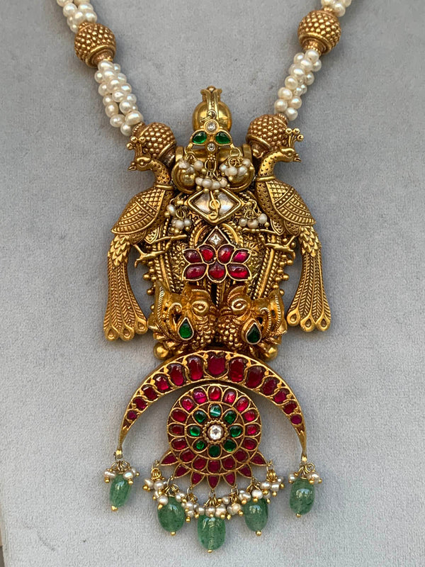 AJ619 Rambaugh Antique Necklace