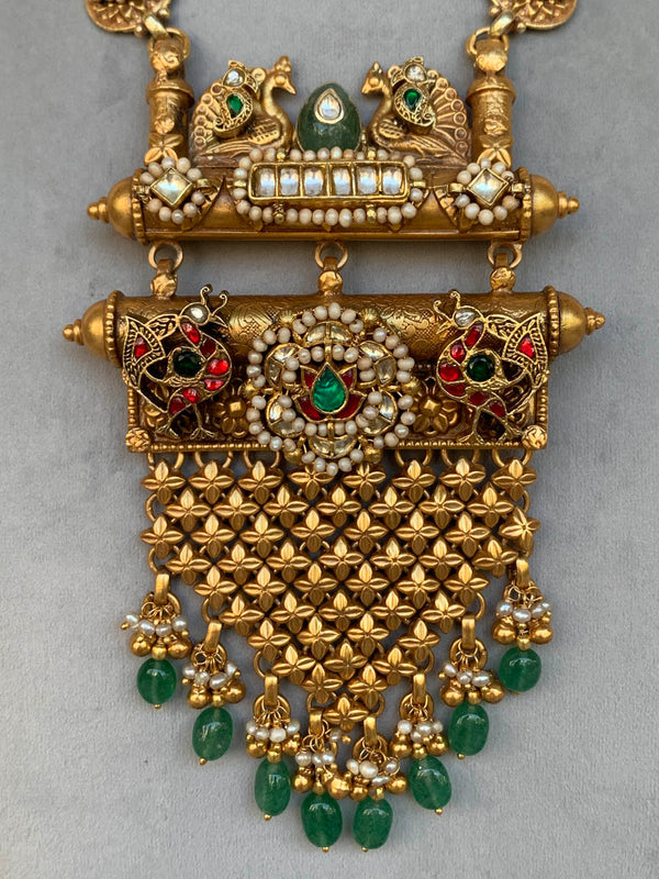 AJ729 Rambaugh Antique  Necklace