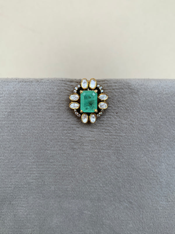 UE179  Moissanite Earrings