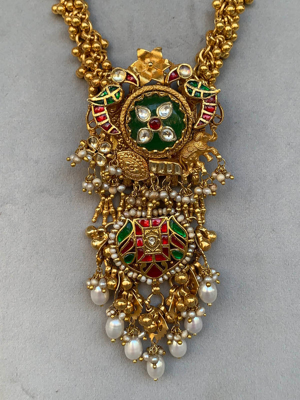 AJ636 Rambaugh Antique Necklace