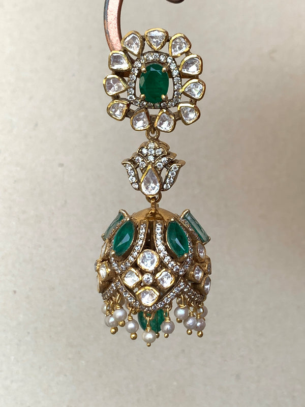 UE285  Moissanite Earrings
