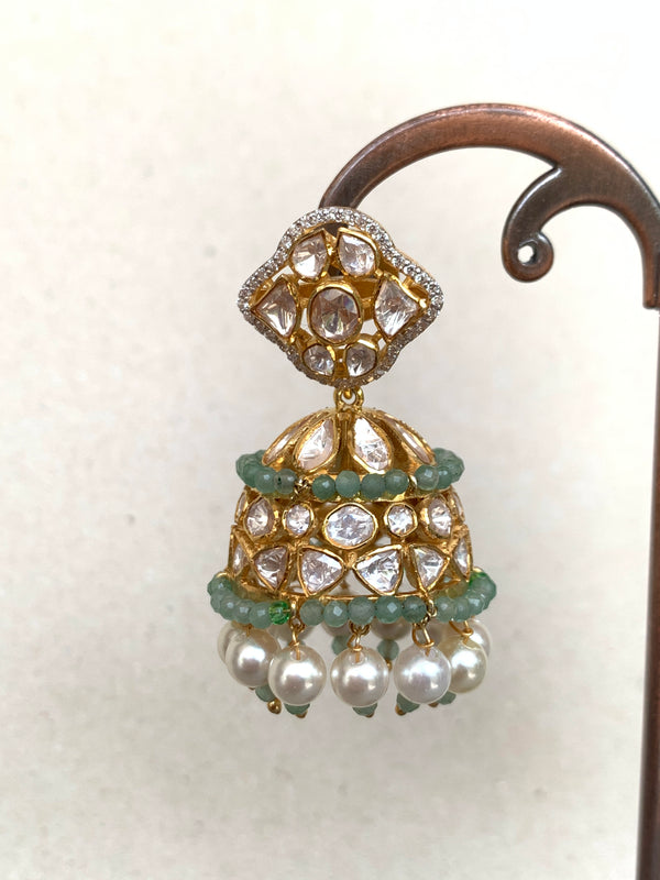 UE294  Moissanite Earrings