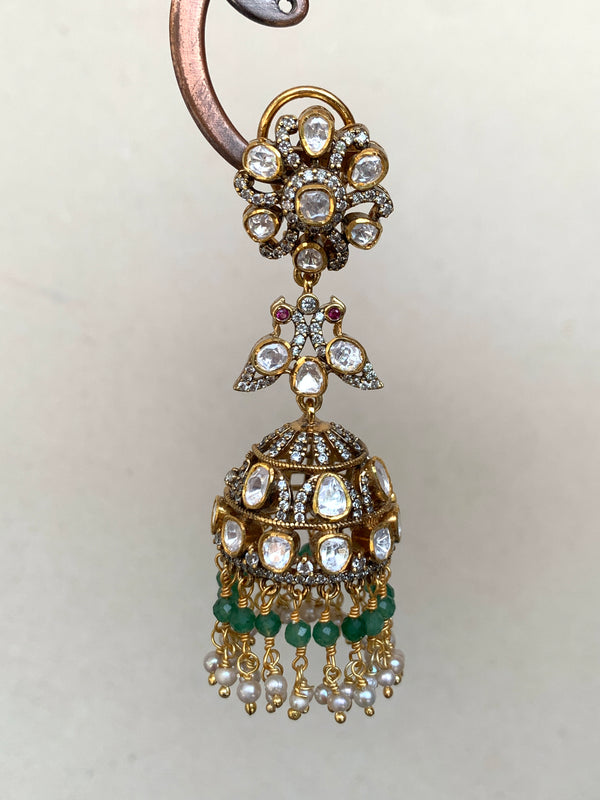 UE298  Moissanite Earrings