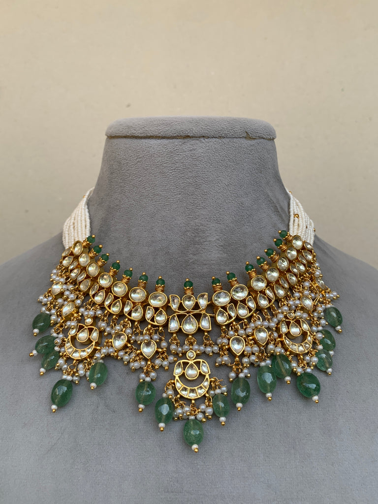 MM1898 White  Jadau Set