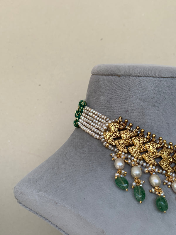AJ889G Rambaugh Heritage Necklace