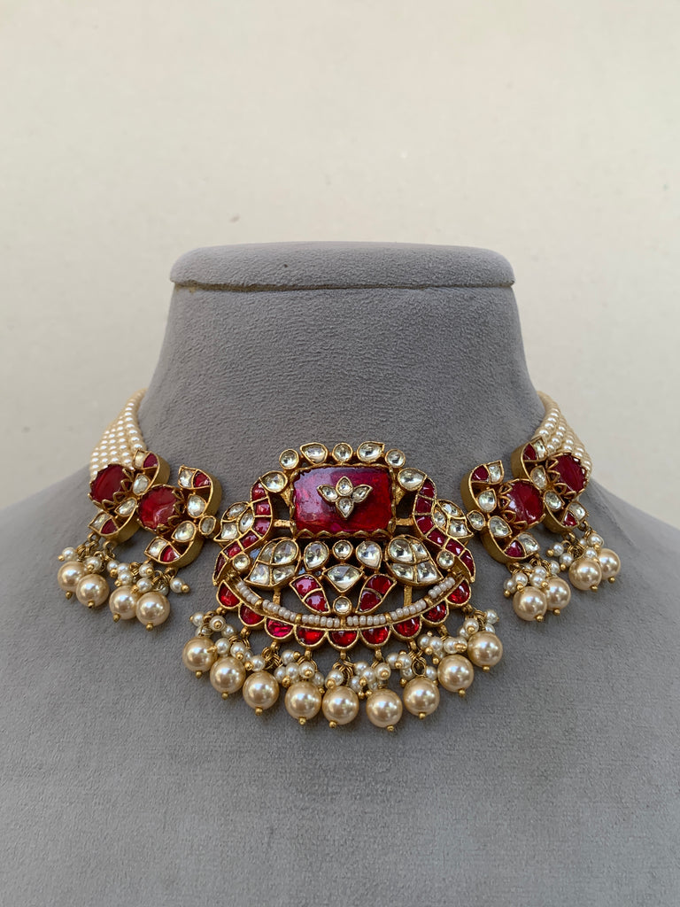 MM1717 Red Jadau Set