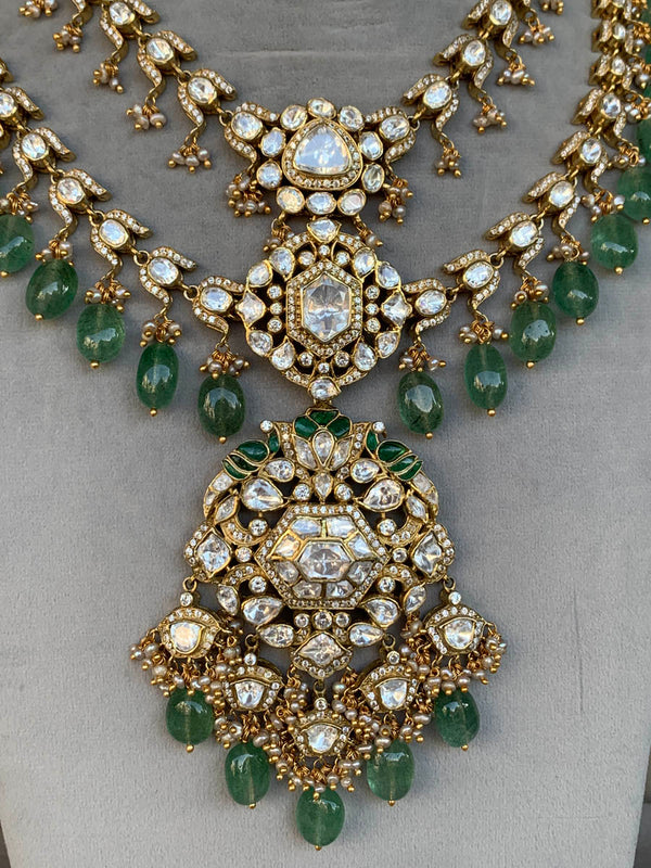 Z1974 Moissanite Set with Earrings