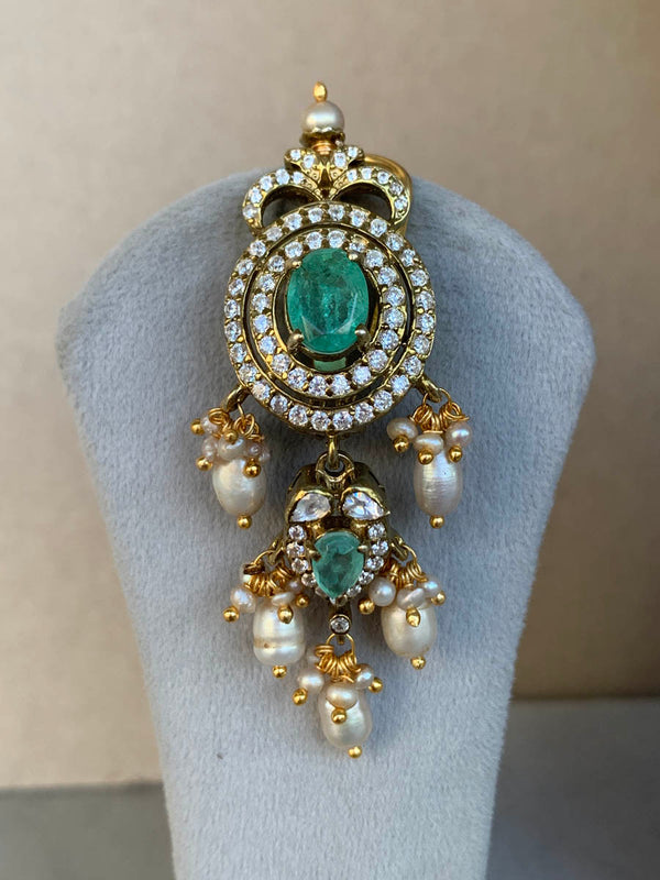 Z1029 Moissanite Set with Earrings