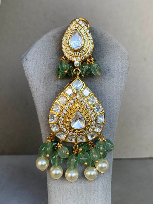 Z1026 Moissanite Set with Earrings