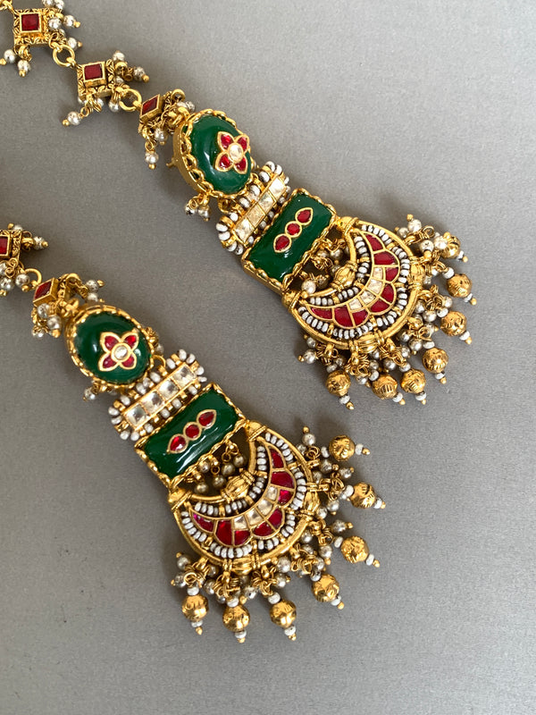 TN864 Jadau Earrings