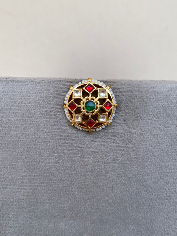TN141 Multi Jadau Earrings