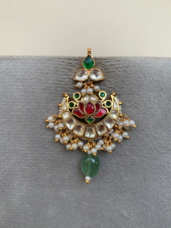 ME543 Multi Jadau Earrings