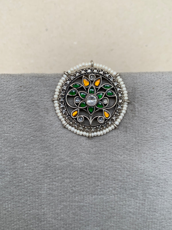 E1783 Maahru Silver Earrings