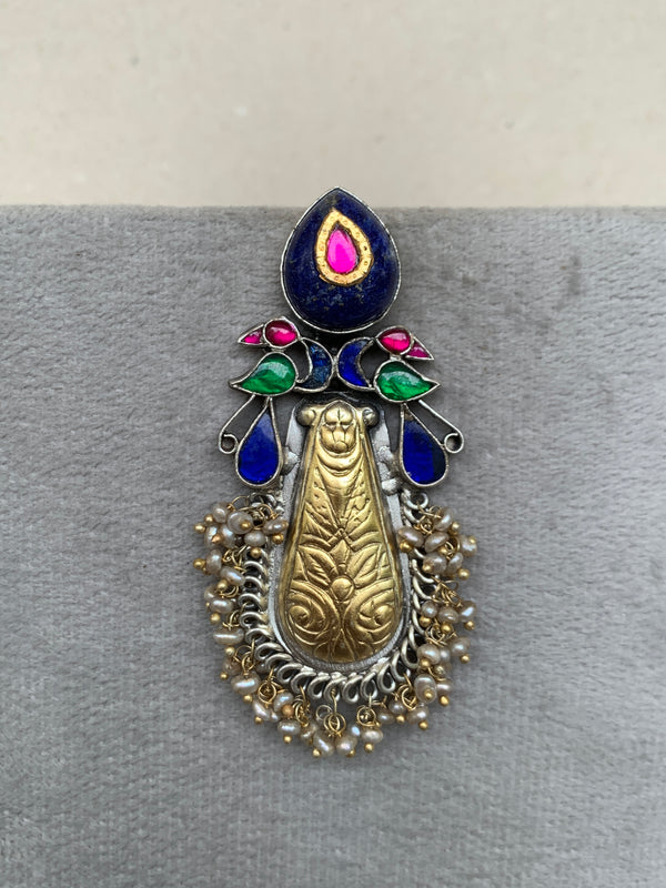 E1779 Maahru Silver Earrings