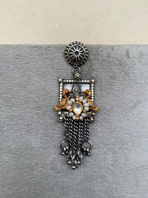 E1784 Maahru Silver Earrings