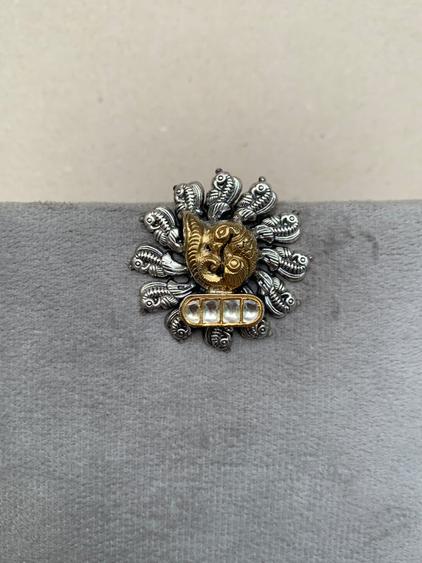 E1760 Maahru Silver Earrings