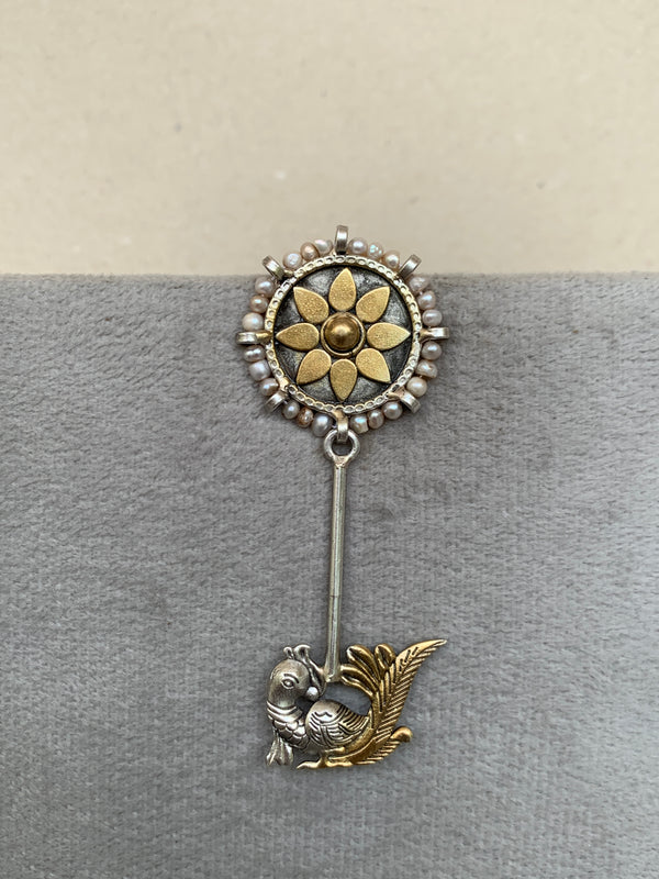 E1763 Maahru Silver Earrings