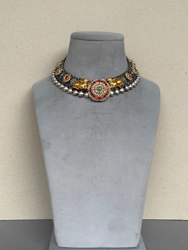 FS74 Maahru Silver Necklace