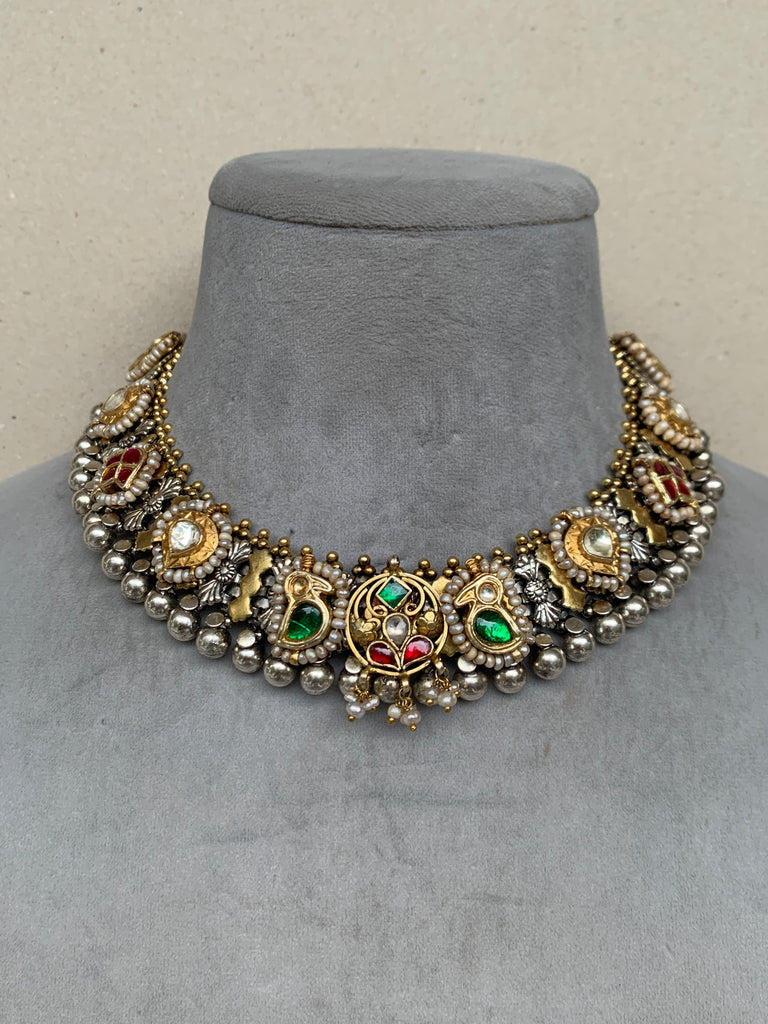 FS53 Maahru Silver Necklace