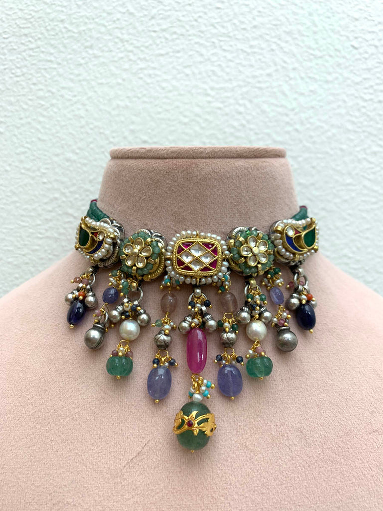 FS307 Maahru Silver Necklace