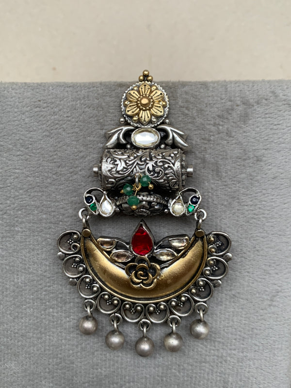 E1811 Maahru Silver Earrings
