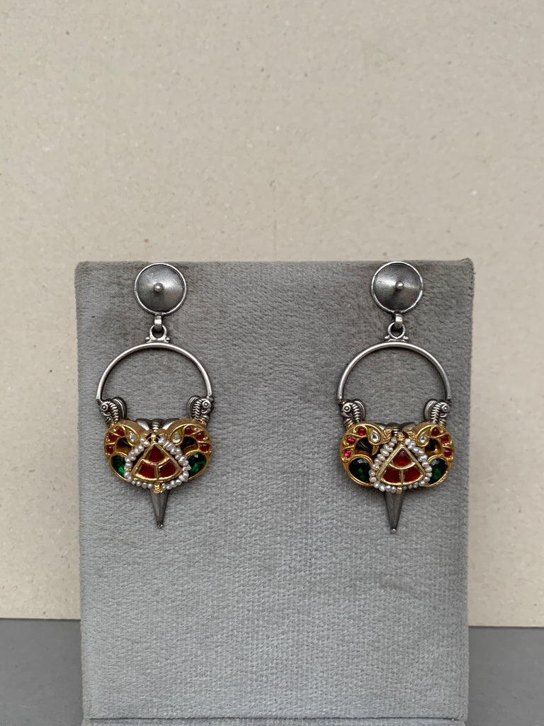 E1803 Maahru Silver Earrings