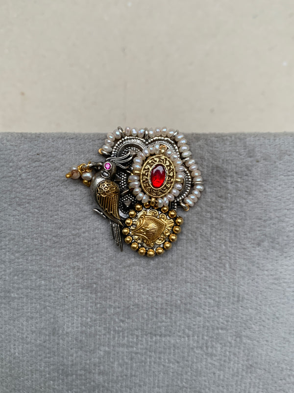 E1799 Maahru Silver Earrings