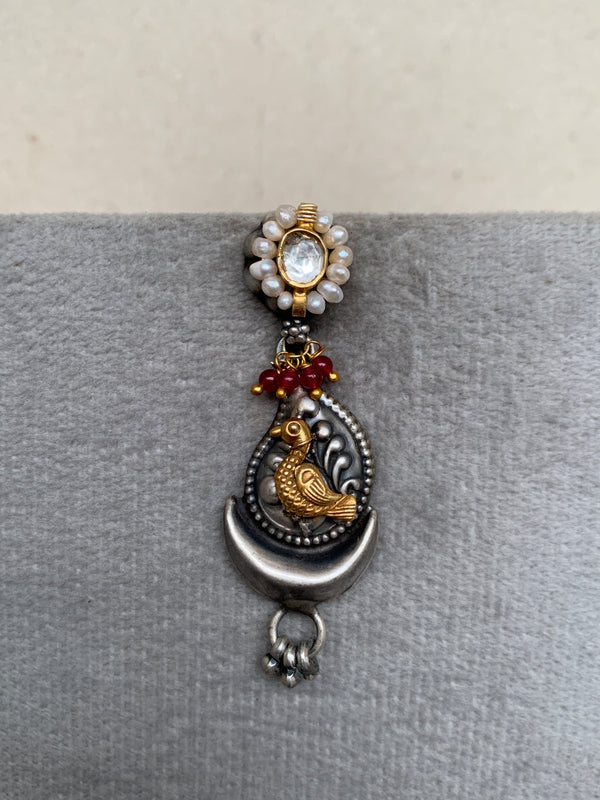E1792 Maahru Silver Earrings