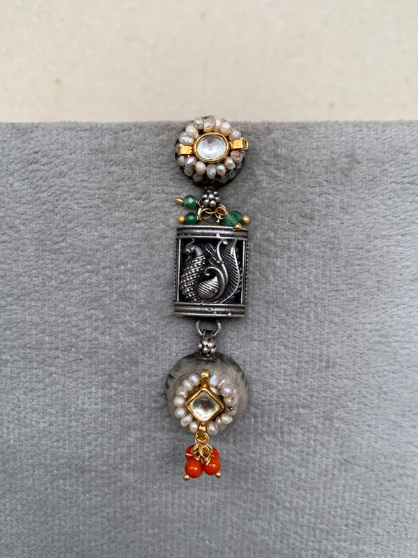 E1789 Maahru Silver Earrings