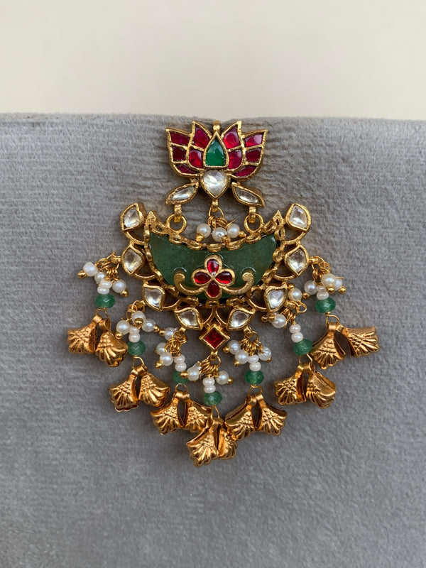 TN491G Jadau Earrings