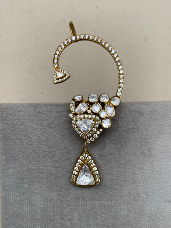 UE81 Moissanite Kaan Earrings