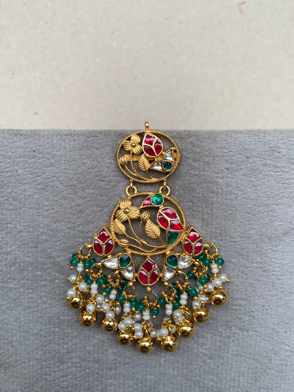 TN569 Jadau Earrings