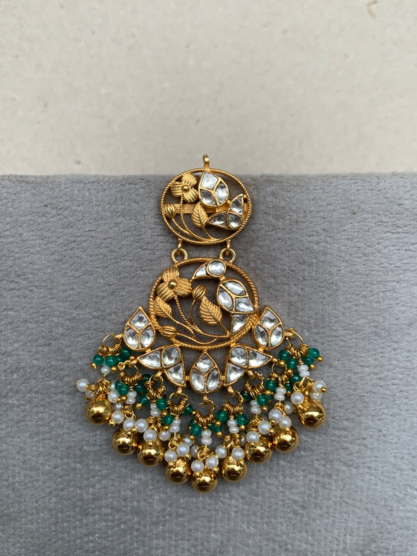 TN569 Jadau Earrings