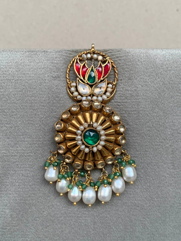 AA440 Rambagh Antique Earrings