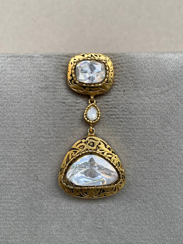 AA606 Rambagh Antique Earrings