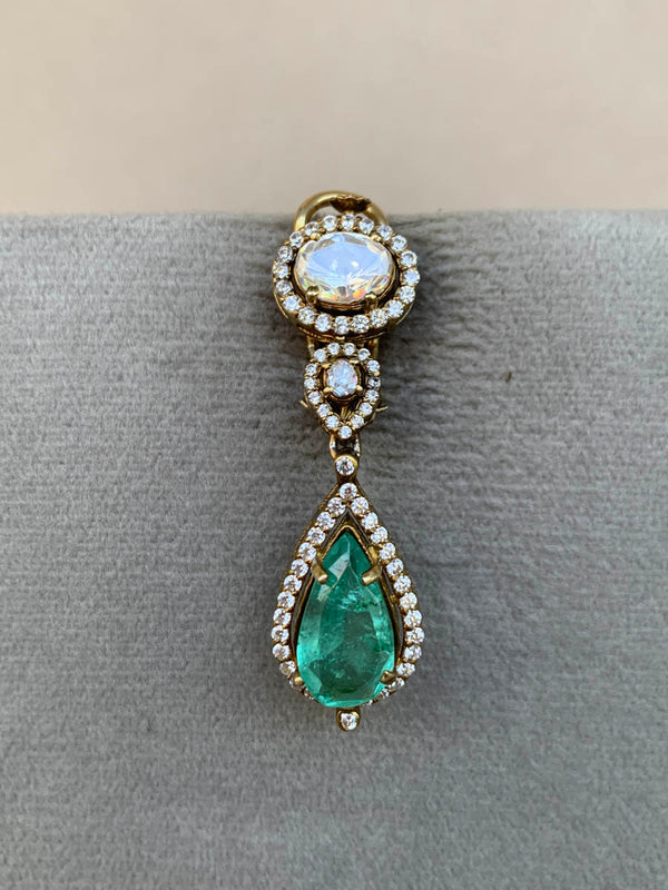 Z1617 Moissanite Earrings