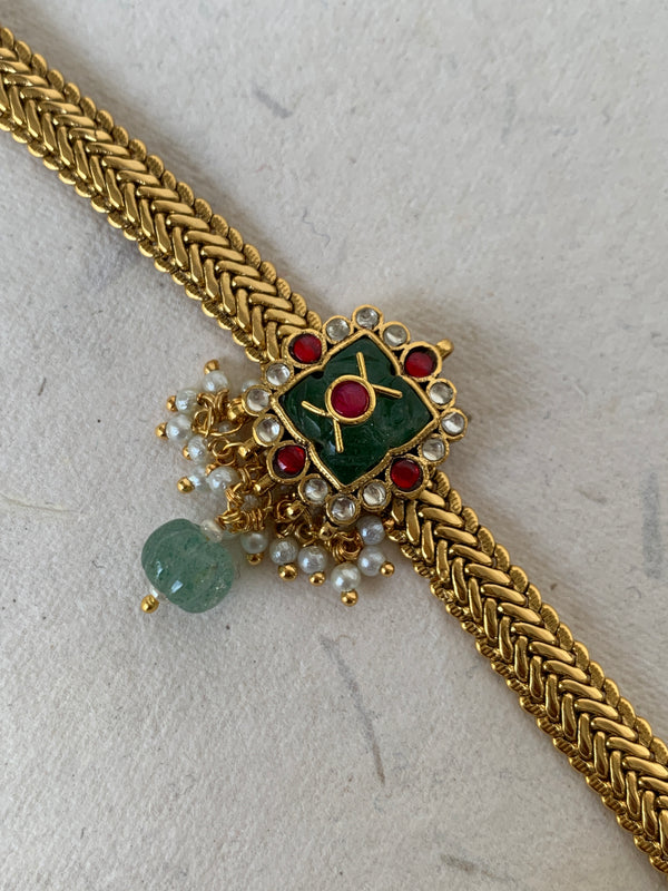 MB951 Antique Jadau Bracelet