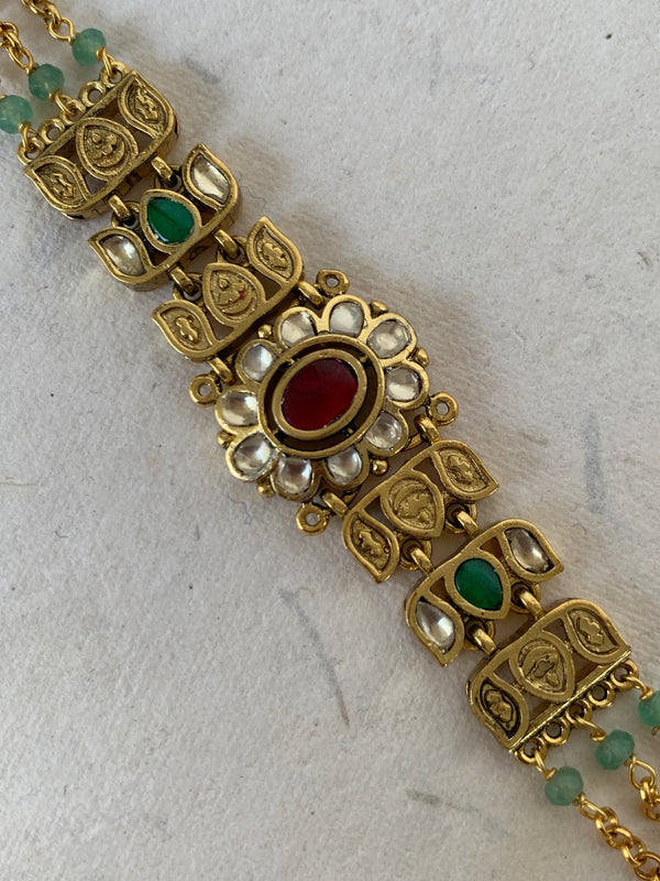 MB953 Antique Jadau Bracelet