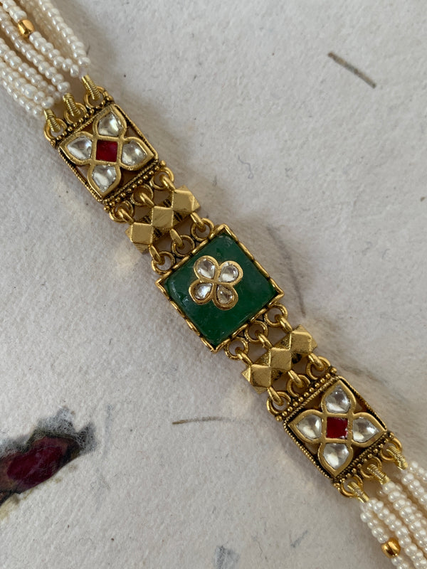 MB988 Antique Jadau Bracelet