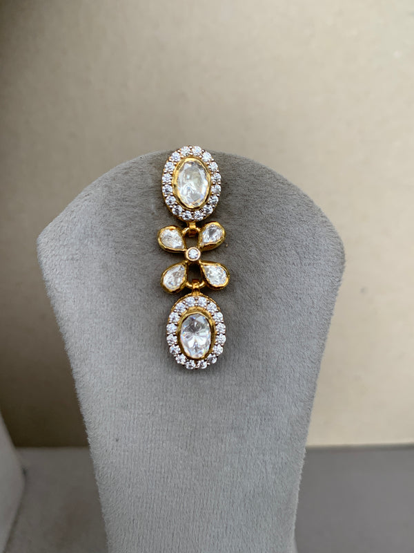 US108 Moissanite Set with Earrings