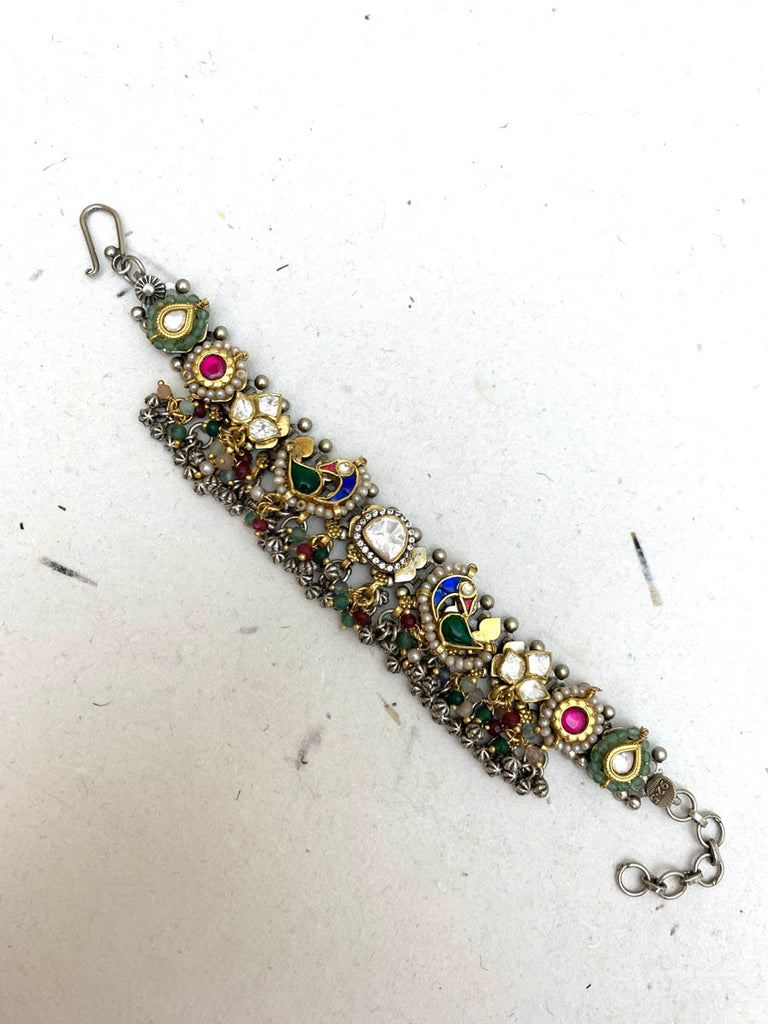 JB1036  Maahru Silver Bracelets