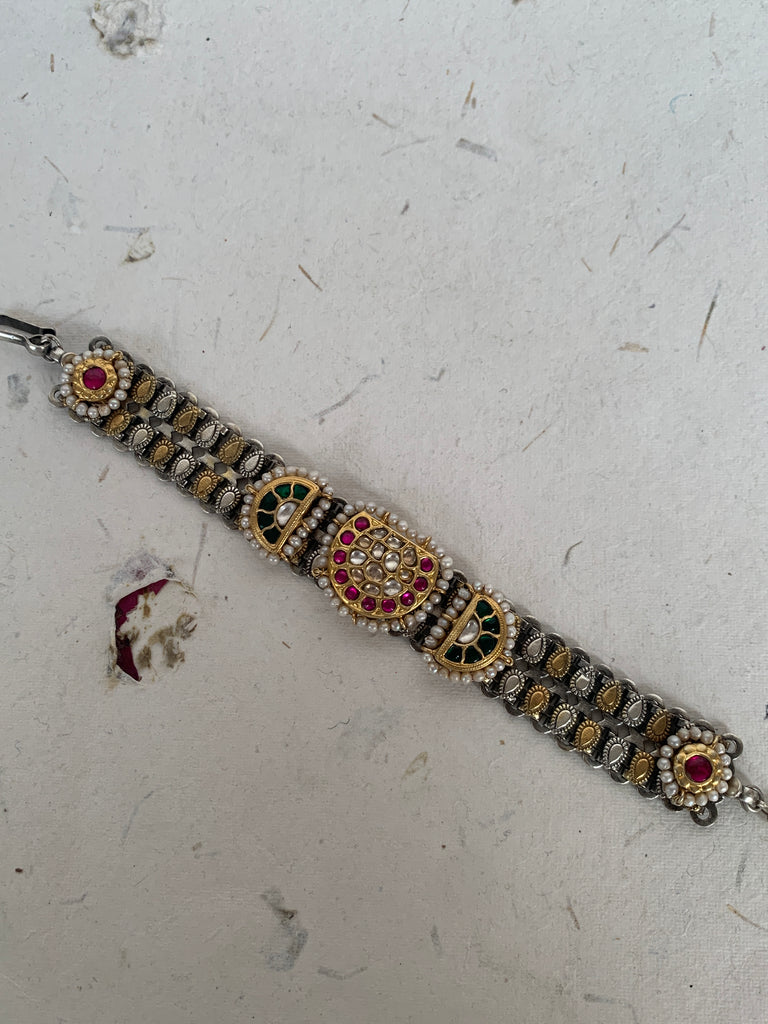 JB744 Maahru Silver Bracelet