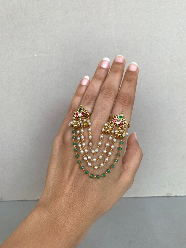 JV309 Multi Jadau Ring