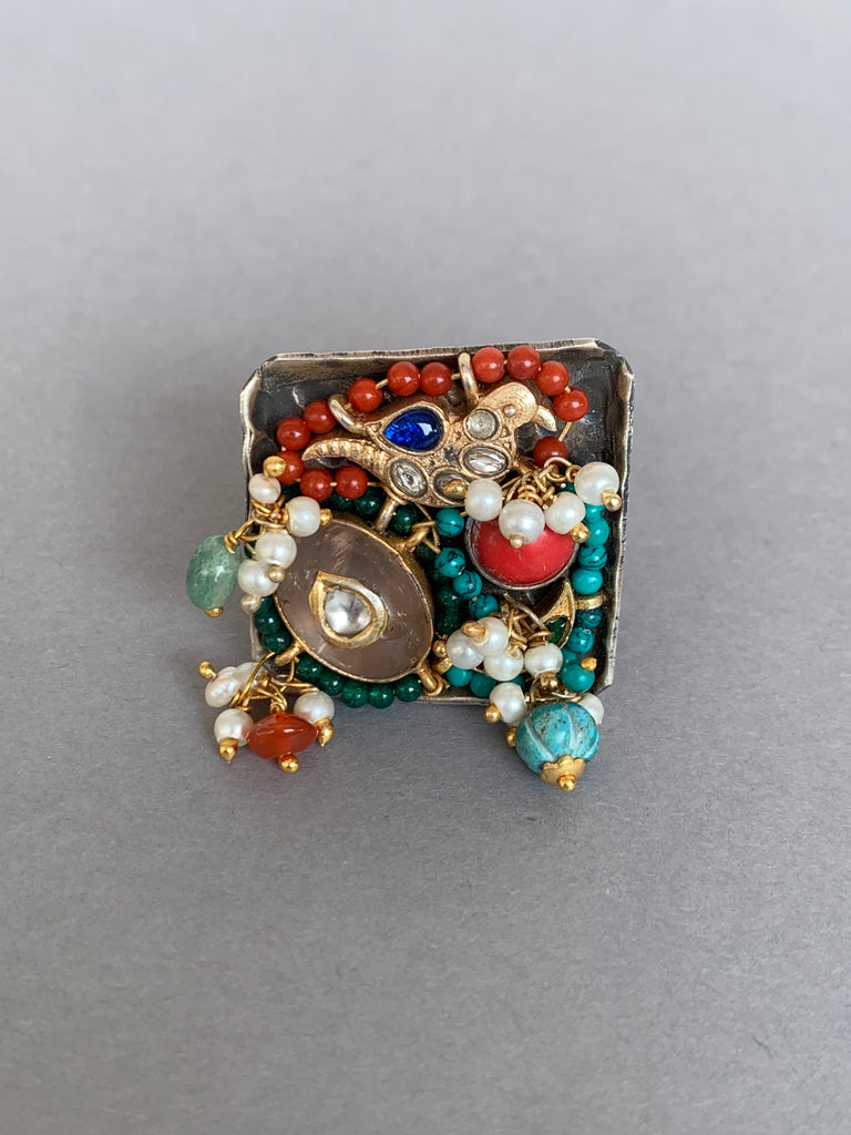 JV314 Maahru Silver Ring