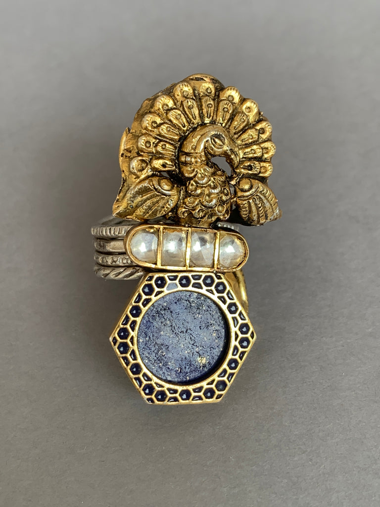 JV368 Maahru Silver Ring