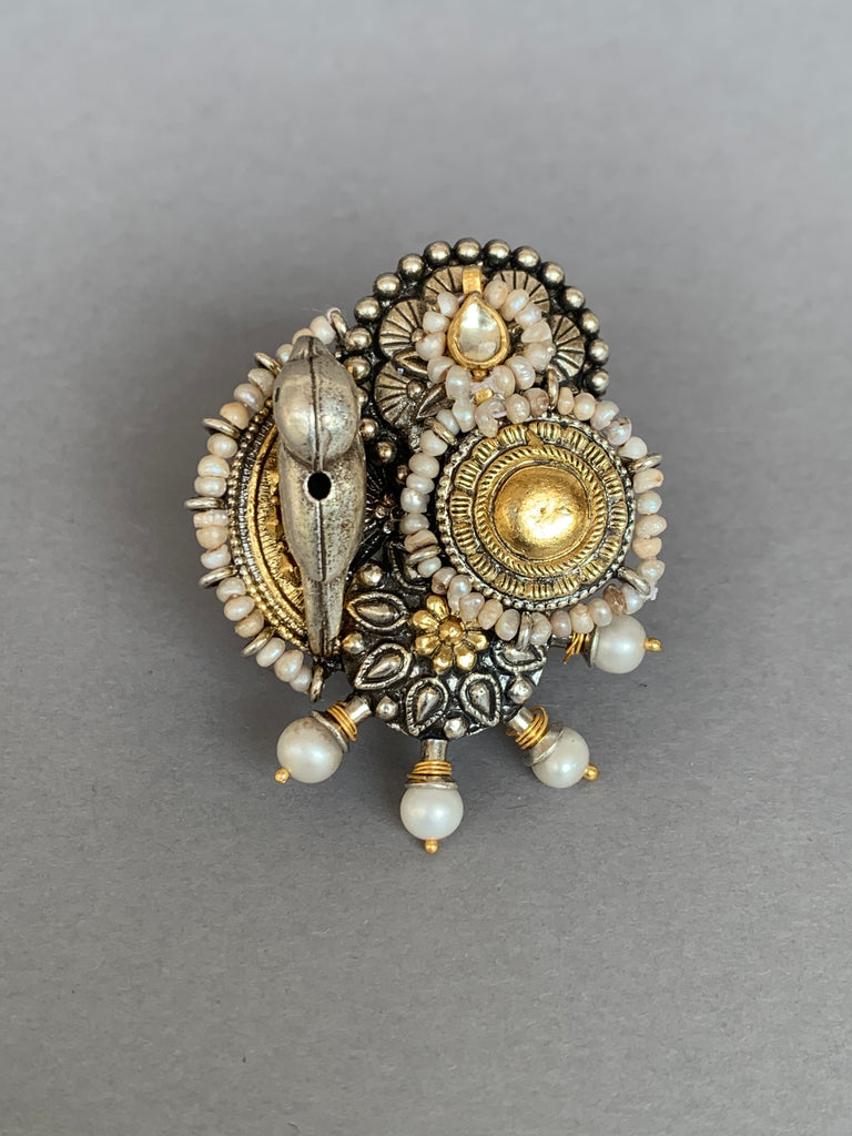 JV416 Maahru Silver Ring